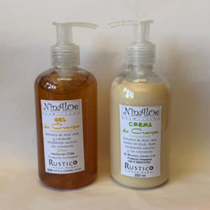 Gel y crema de cuerpo